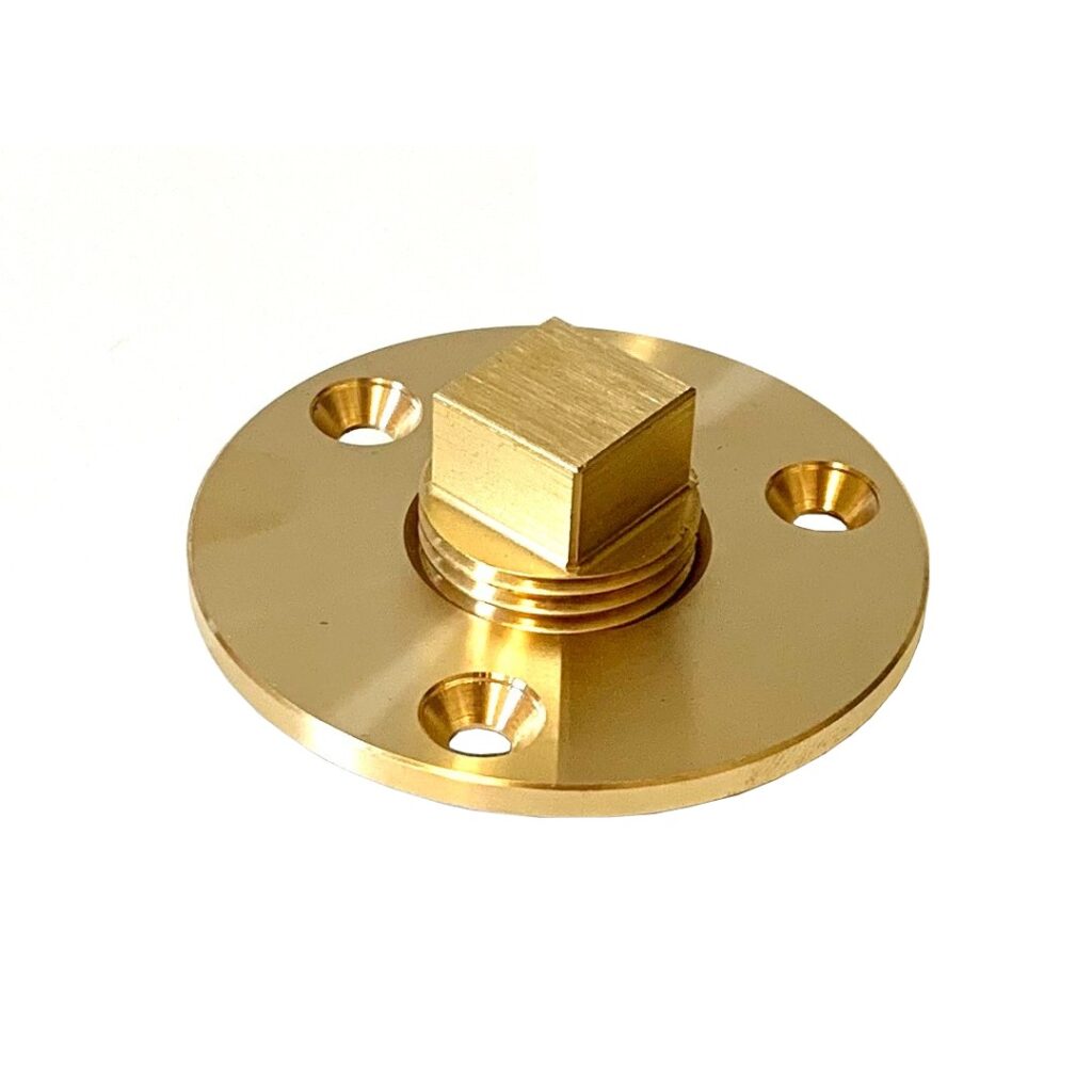 Brass Garboard Drain