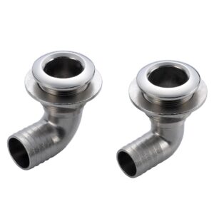 90 Degree Stainless Steel Skin Fittings