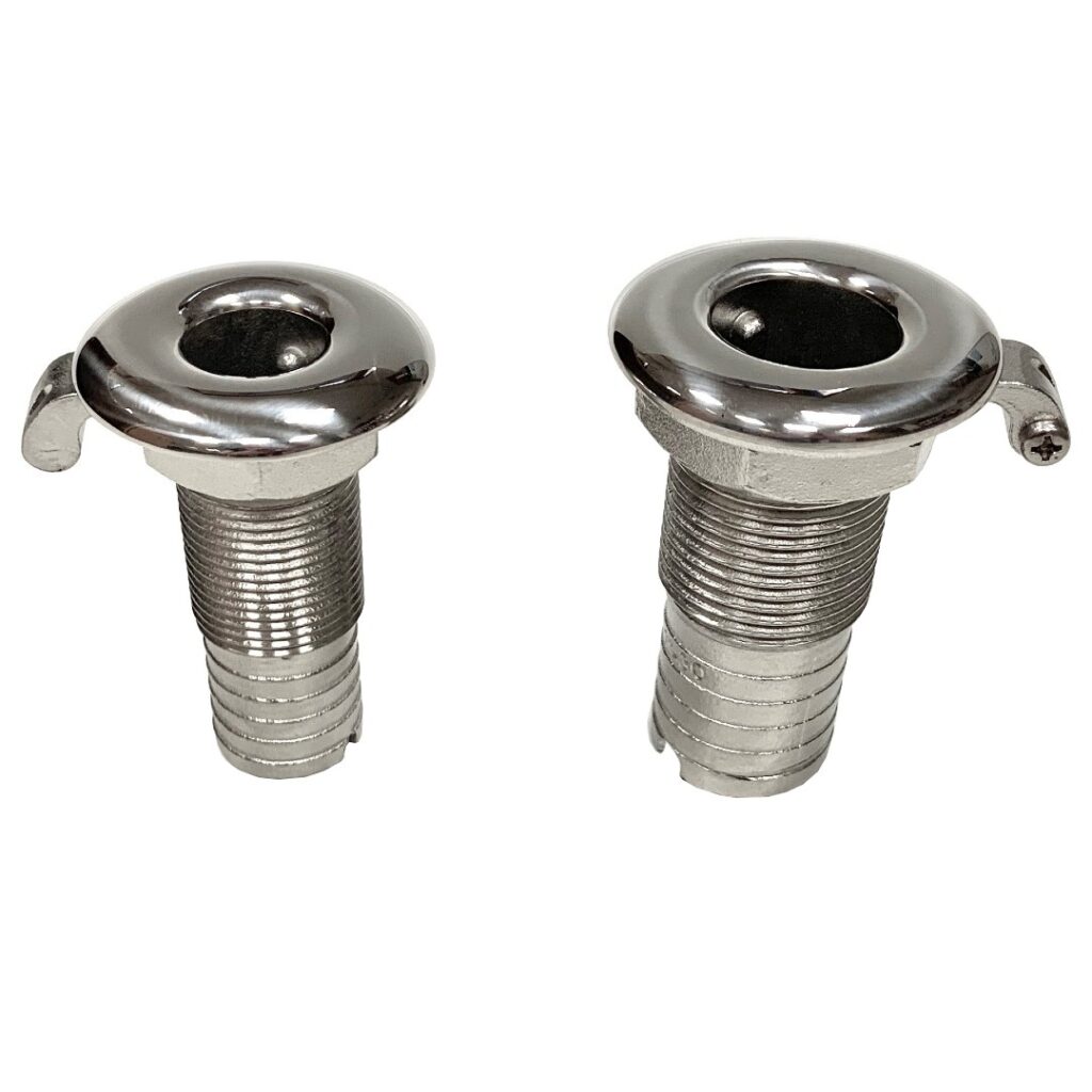 Low Profile Stainless Steel Skin Fittings