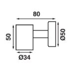 14-2093-D1USB-LED-Tube-D1-Light-Dimensions