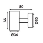 14-2093-D2USB-LED-Tube-D2-Light-Dimensions