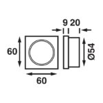 14-B4870-Single-Switch-Dimensions