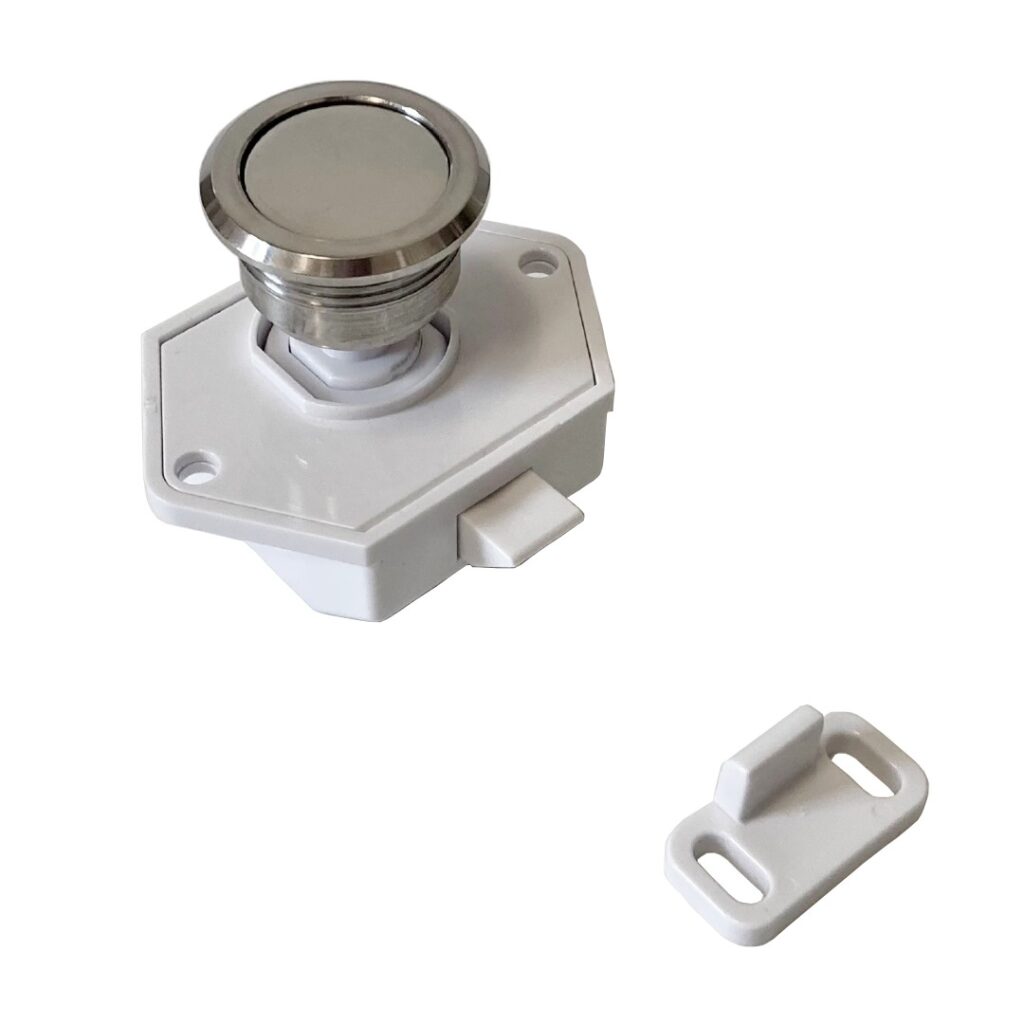 Round Chamfered Cabinet Latch