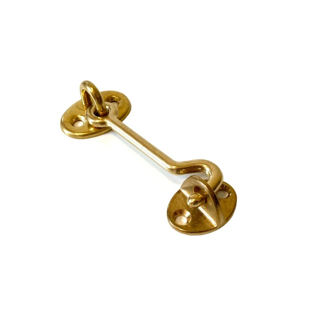 Brass Cabin Door Hooks