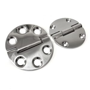 Heavy Duty Round Hinges with Nylon Bushing