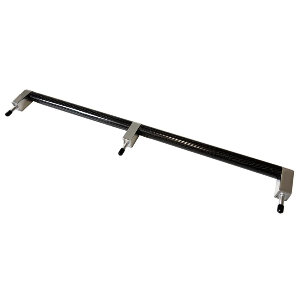 32mm Diameter Carbon Handrail - Stud Mount