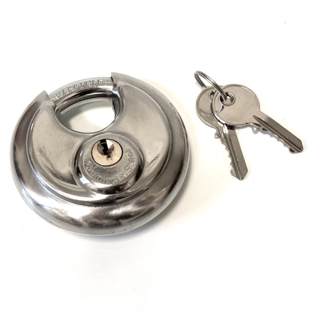 Stainless Steel Disc Padlock