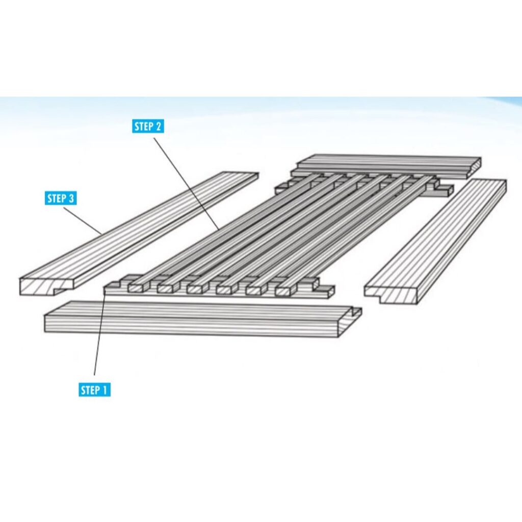 Do It Yourself Teak Grating