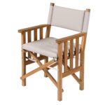 Solid-Teak-Directors-Chair-2-Un-Oiled-Forza-Sand-Cushion