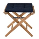 Solid-Teak-Directors-Stool-Un-Oiled-Navy-Cushion