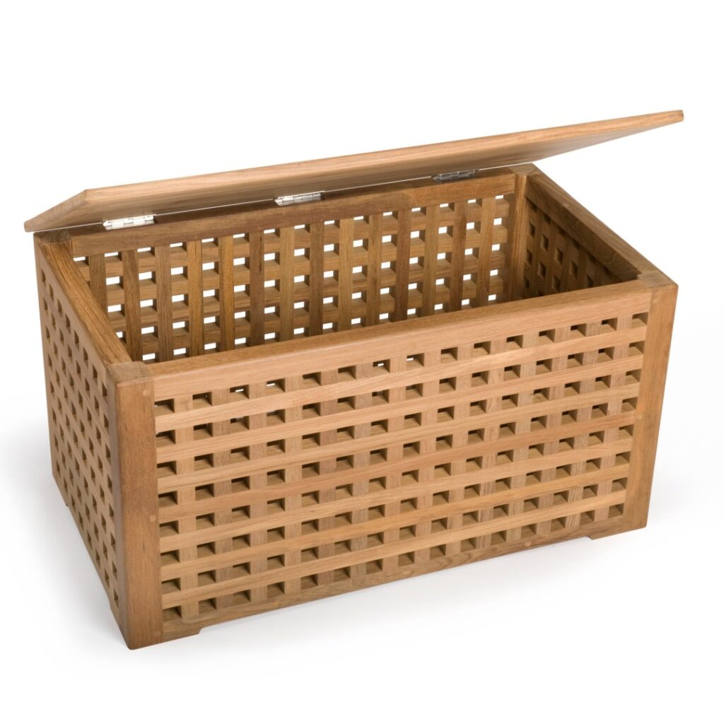 Solid Teak Grating Chest