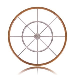 Stazo Solid Teak Steering Wheel - Type 15