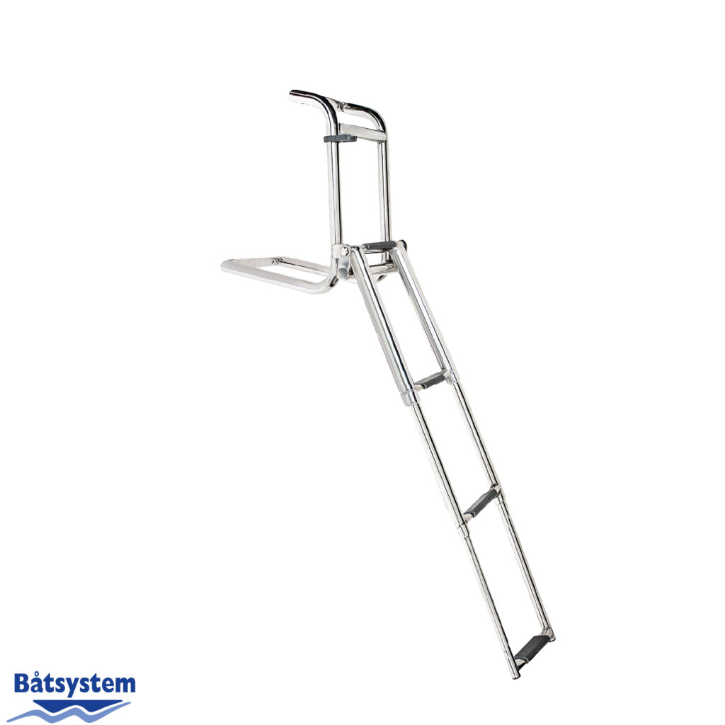 Folding/Telescopic 5 Step Safety Ladder (Positive Transom)