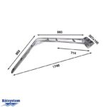 dv42-Stainless-Steel-Davit-Arm-measure