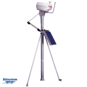 2 Metre Radar Pole Kit with Angled Top & Crane