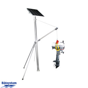 2 Metre Radar Pole Kit with Crane & Solar Panel Fixing Kit