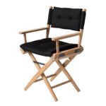 Solid-Teak-Directors-Chair-Un-oiled-Black-Cushion.