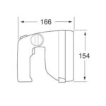 45-1H3998502 - Twin Beam Search Light Dimensions