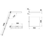 Luxury Ladder dimensions